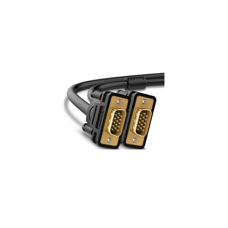 Cavo vga ugreen vga hbd15 maschio a vga hbd15 maschio 3m nero [11631]