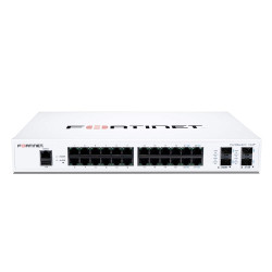 Switch ethernet fortinet 124f 24 porte rack mount bianco [fs124f]