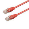 Cavo di rete patch wp europe utp/awg cat.6 1m rosso [wpc-pat-6au010r]
