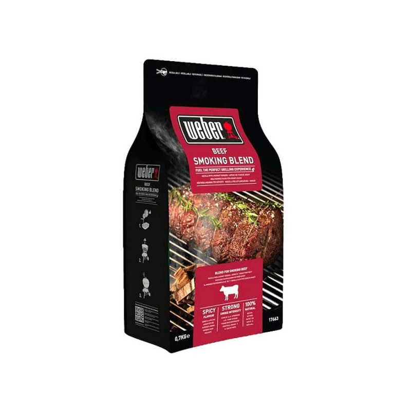 Chips affumicatura weber maiale 0.7kg [17664]