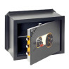 Casseforte con chiave mottura 230 x 350 x 250mm nero [112125]