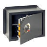Cassaforte con chiave mottura 290x410x200mm nero [111220]