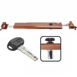 Serratura a spranga mottura per porte basculanti 34mm [32931vd5a]