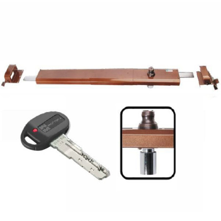 Serratura a spranga mottura per porte basculanti 34mm [32910vd50]