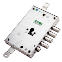 Serratura mottura per porte blindate 4 pistoni 206x136x31mm [85571s28q]