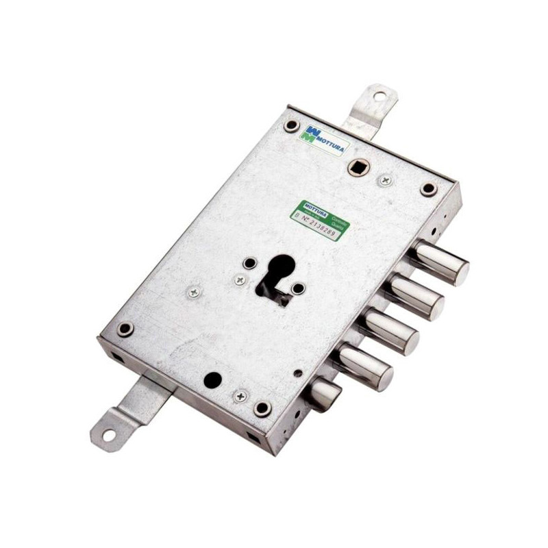 Serratura mottura per porte blindate 4 pistoni 206x136x31mm [85571s28q]