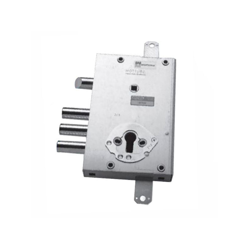 Serratura mottura per porte blindate 3 pistoni 128x203x30mm [894515vidq]