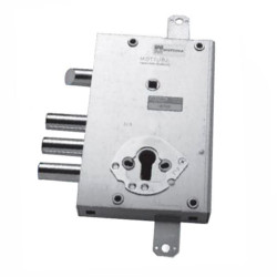 Serratura mottura per porte blindate 3 pistoni 128x203x30mm [894515visq]