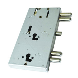 Serratura doppio cilindro mottura blintate 3 pistoni 150x300x30mm