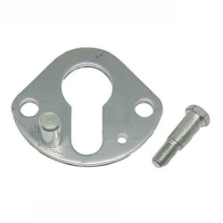 Piastrina mottura per serrature cilindro con fori 6mm [99066d]