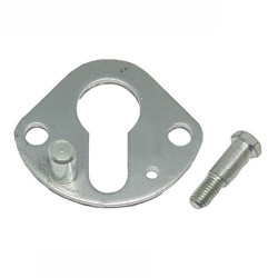 Piastrina mottura per serrature cilindro con fori 6mm [99066s]