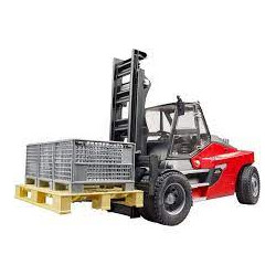 Automodello bruder mb sprinter linde ht160 stapler mit palette 02513