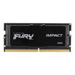 Ram so-dimm ddr5 8gb kingston fury impact 4800mhz/cl38/nero [kf548s38ib-8]