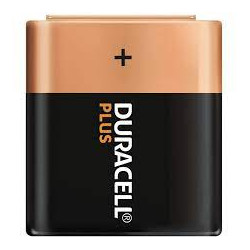 Pila alcalina duracell plus 3lr12/4.5v/1pz/nero [146235]