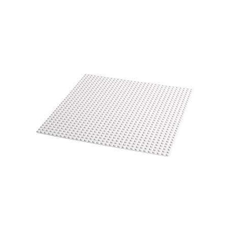 Piastra da costruzione lego classic bianco [11026]