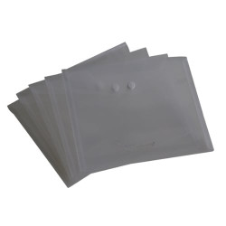 Cartellina a busta rexel 5 pz. con bottone [2101660]