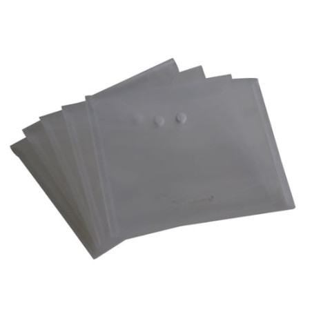 Cartellina a busta rexel 5 pz. con bottone [2101660]