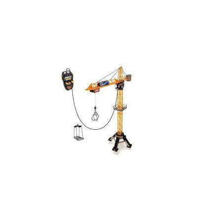 Gru gigante dickie con telecomando a cavo per bambini giallo [wndcks0uc039012]