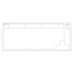 Cornice superiore glorious pc gaming race gmmk pro bianco [glo-acc-p75-tf-ew]