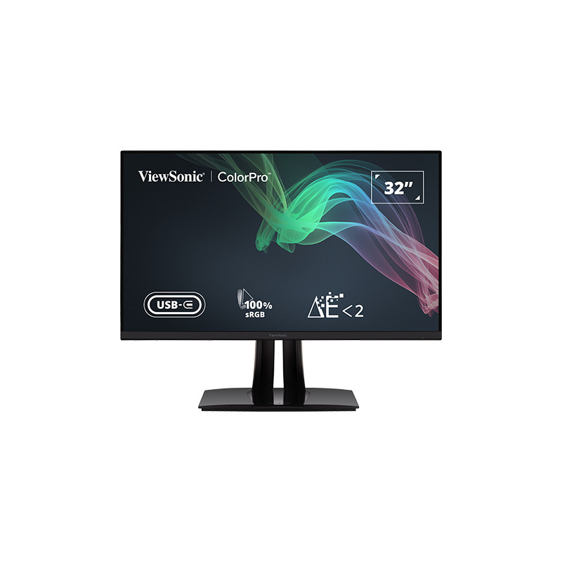 Monitor led 32" viewsonic vp3256-4k 4k ultra hd 3840x2160p/5ms/classe