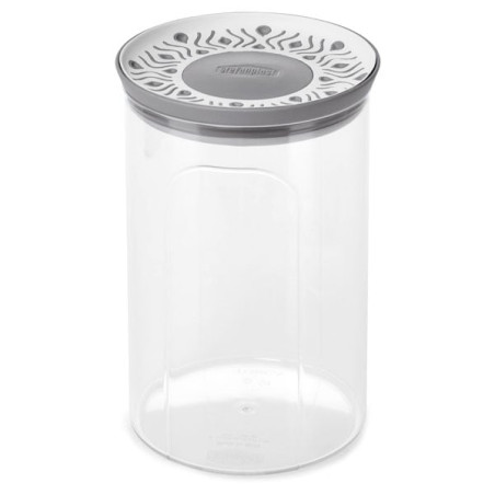 Barattolo stefanplast 1.2l plastica/trasparente [55454]