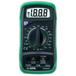 Multimetro digitale compatto kps 2000counts [kps-mt30]