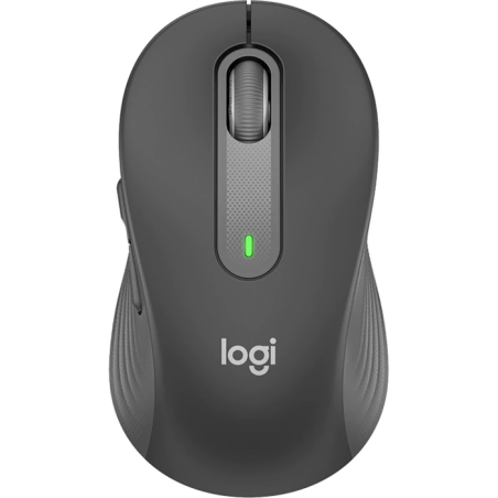 Mouse logitech signature m650 l wireless per affari grafite [910-006348]