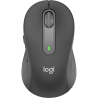 Mouse logitech signature m650 l wireless per affari grafite [910-006348]