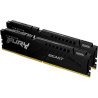 Ram dimm ddr5 16gb kingston 5200mhz cl40 nero [kf552c40bbk2-16]