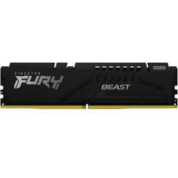 Ram dimm kingston 8gb 5200mhz ddr5 cl40 nero [kf552c40bb-8]