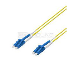 Cavo patch wp europe in fibra ottica 2fo os2 lcd/scd 0.5m giallo