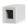 Presa rj45 wp europe 1 porta senza keystone jack [wpc-sbx-0101]