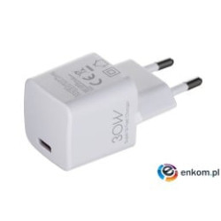 Alimentatore da rete i-box c-38 pd30w usb-c bianco [iluc38w]