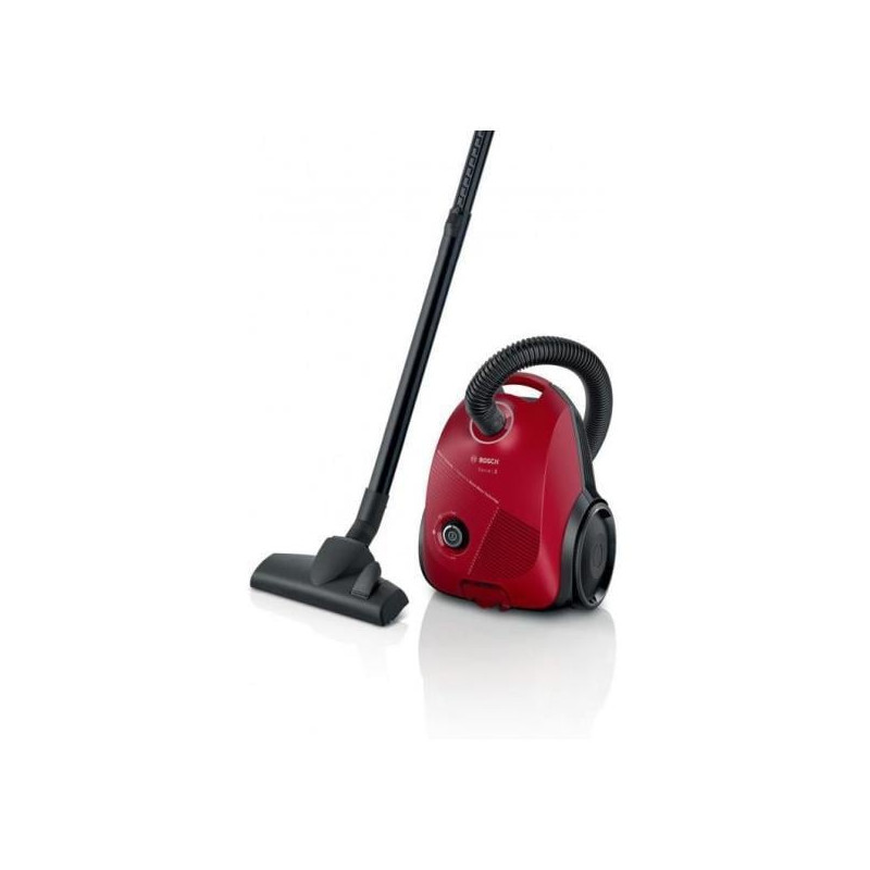 Aspirapolvere bosch bgbs2rd1 con sacco telescopico 600w 3,5l 3kg