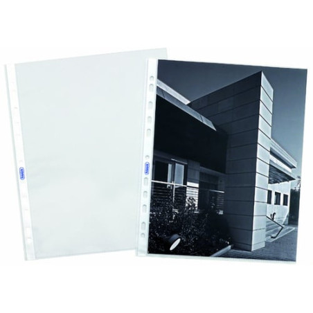 buste trasparenti forate favorit 50 pz. 23x33 1243/10 linear [100460066]