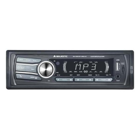 Autoradio majestic bluetooth/usb 100w nero/grigio [sa400btusb]