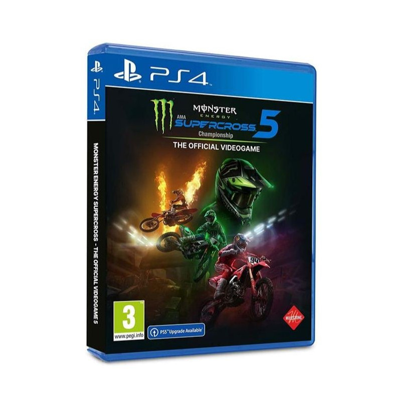 videogioco milestone monster energy supercross 5 ps4