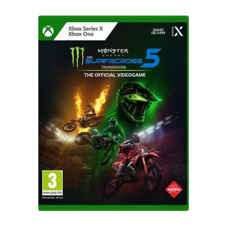 Videogioco milestone monster energy supercross 5 per xbox series