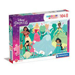 Puzzle clementoni maxi disney princess 104pz