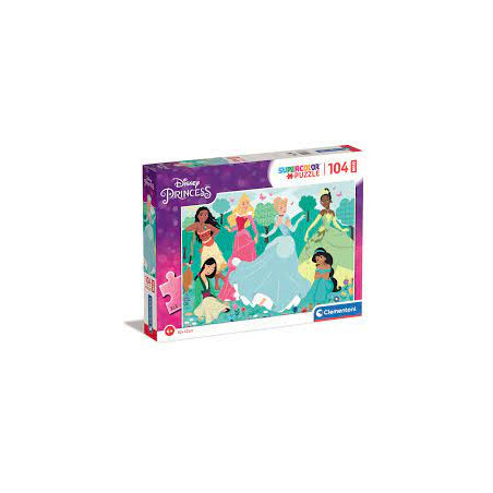 Puzzle clementoni maxi disney princess 104pz