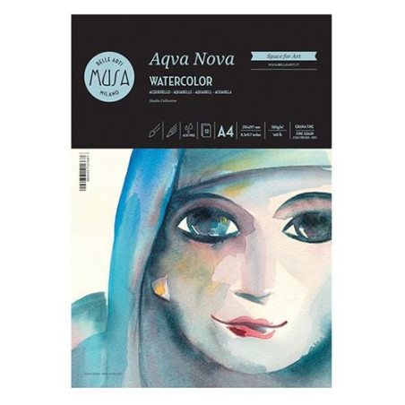 Carta per acquerello cwr 12 fgl a4 [mu121294]