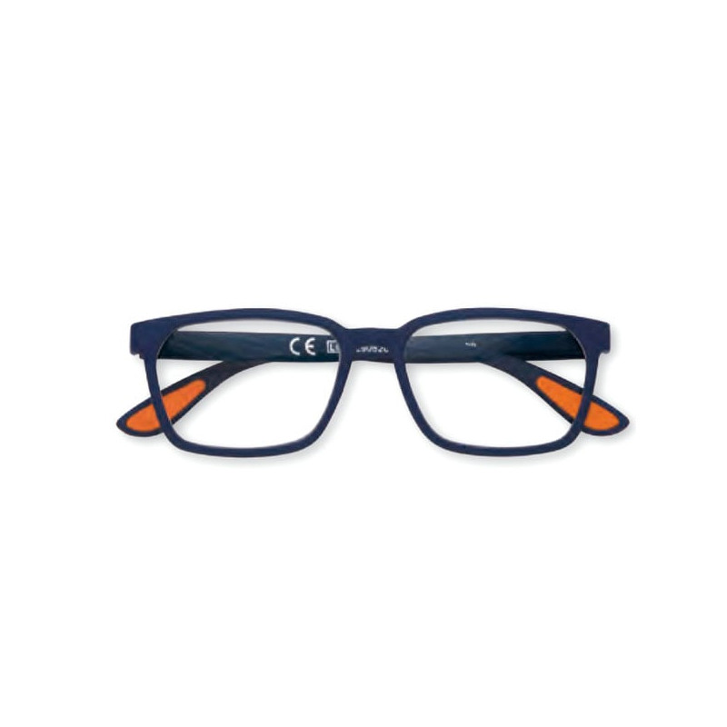 Occhiali da lettura zippo montatura policarbonato blu/trasparente