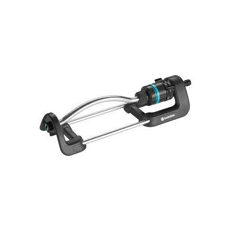 Irrigatore quadrato gardena ecoline max. 220m2 nero/turchese/argento