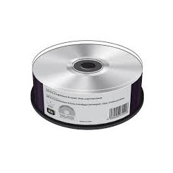 Confezione dvd+r mediarange dl 8.5gb 240min 8x 25pz argento [mr476]