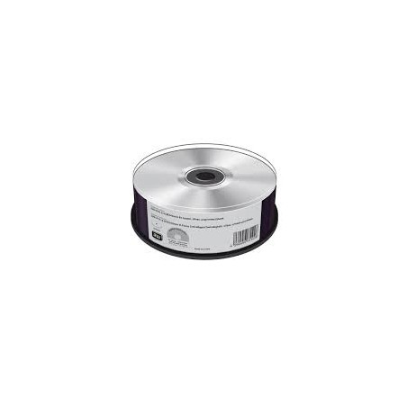 Confezione dvd+r mediarange dl 8.5gb 240min 8x 25pz argento [mr476]