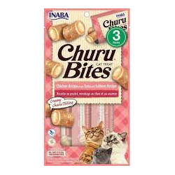 Mangime per gatti inaba tonno e salmone 3x10g [eu723]