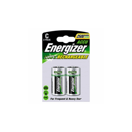 Pila ricaricabile energizer 2 pz. mezza torcia c [635674]