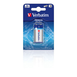 Pila verbatim 1 pz. 9v alcalina [49924]