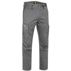 Pantaloni cargo da lavoro diadora 2 tasche anteriori grigio [177649-75070]