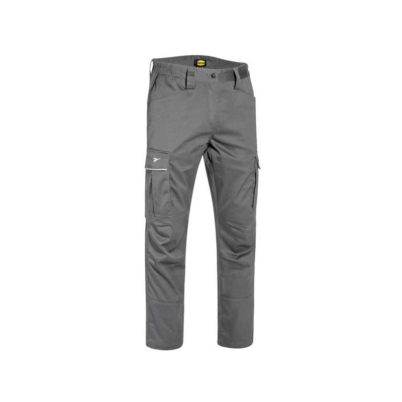 Pantaloni cargo da lavoro diadora 2 tasche anteriori grigio [177649-75070]